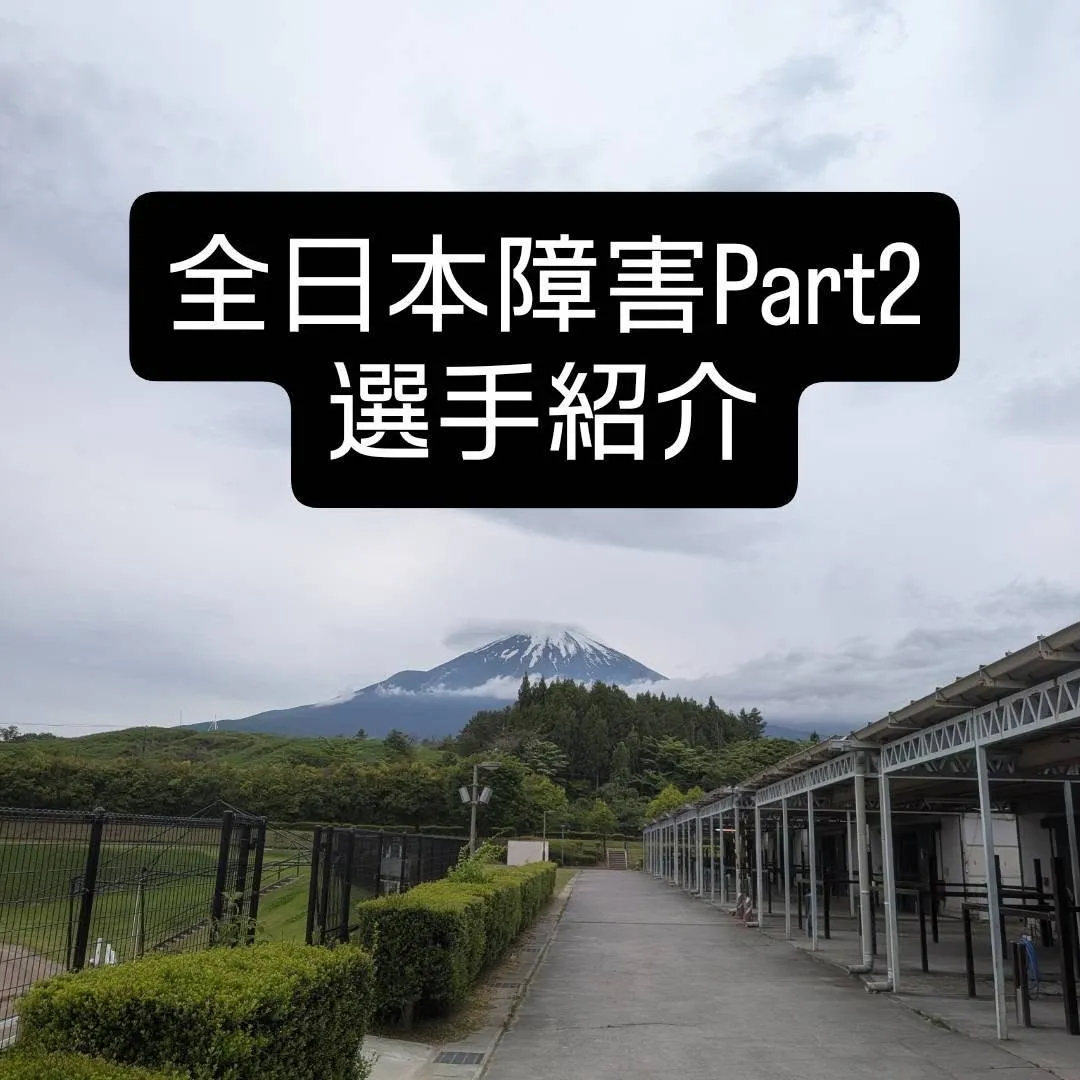 【全日本障害馬術大会 出場人馬のご紹介!🐴🔥】